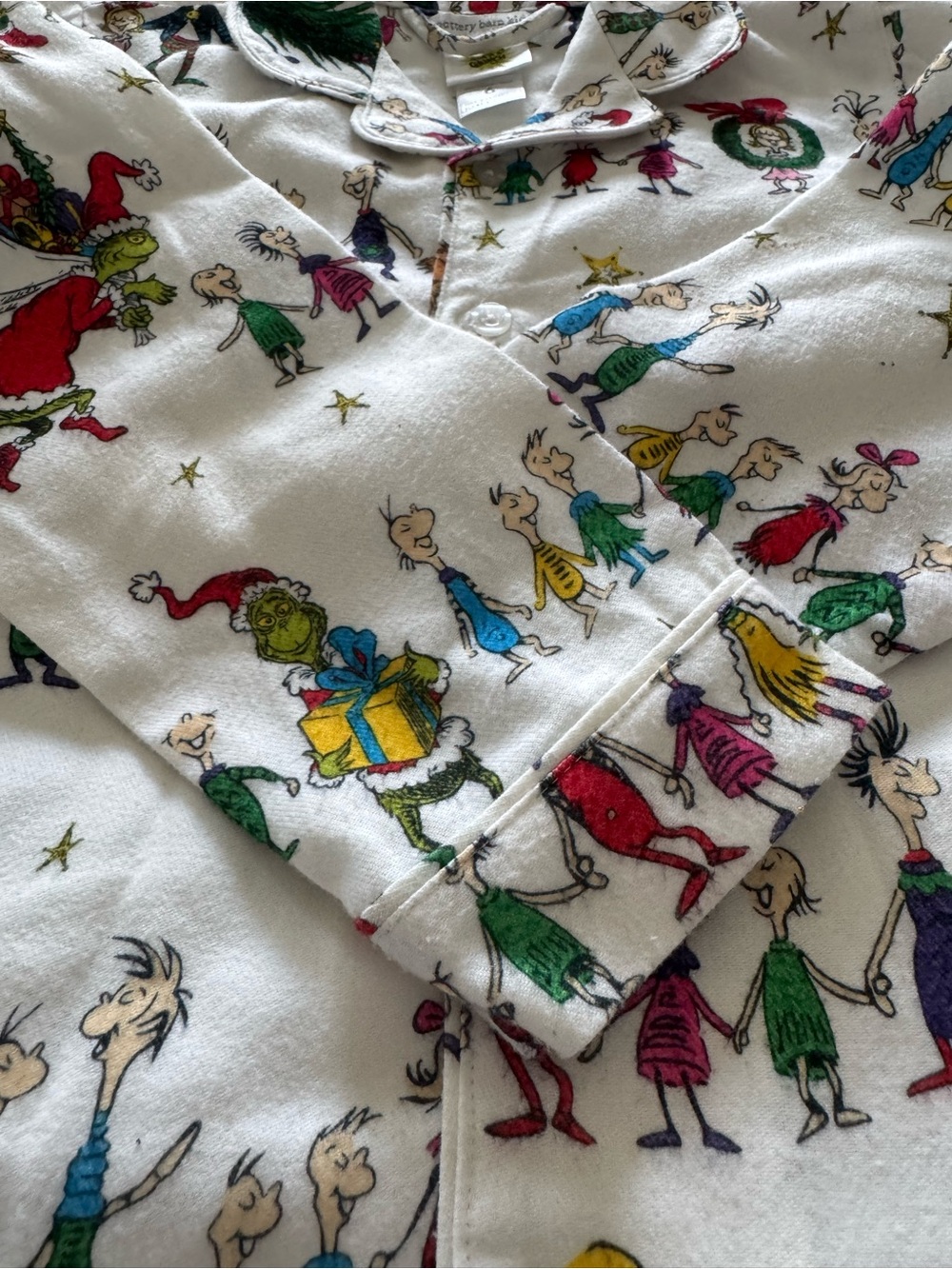 Dr.Seuss The Grinch Matching Family Pajama Set Kids 6 Adult S & XL Pottery Barn - Picture 8 of 17